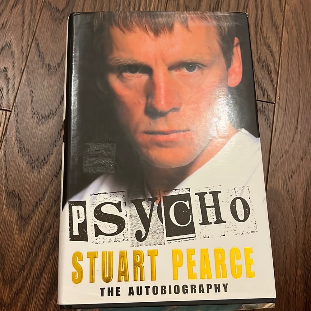Stuart Pearce autobiography Phycho